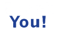 Thanks Thank You Sticker by MDFinancialManagement