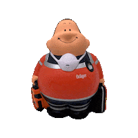 Firefighter Bert Sticker by Dräger Fire
