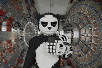 Phone Panda GIF by Endangered Labs