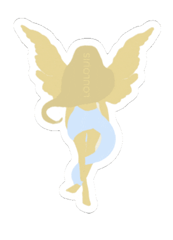 Loulouis magic fairy magi blue fairy Sticker