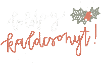 Karacsony Sticker