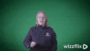 Wizzflix_ dance party dancing green GIF