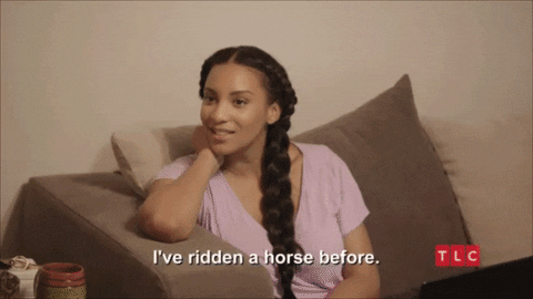90 Day Fiance Horse GIF by TLC