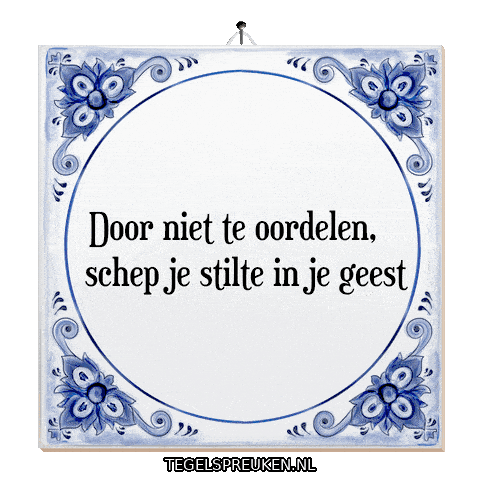 Humor Focus Sticker by Tegelspreuken.nl