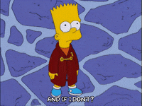 bart simpson robe GIF