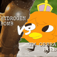 Hydrogen Bomb Bird GIF