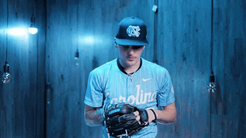 University Of North Carolina Baseball GIF by UNC Tar Heels