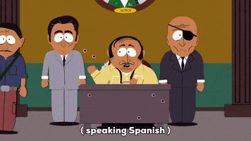 speaking spanish GIF by South Park 