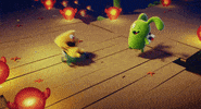 waving blake shelton GIF by UglyDolls