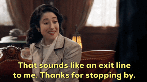 Go Away Goodbye GIF by CBS