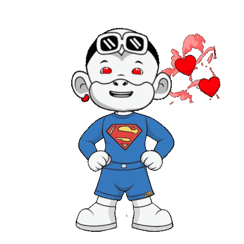 Dc Comics Superman Sticker by Zhot