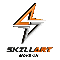SkillartDanceStudio dance art white arrow Sticker