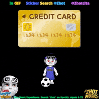 Credit Card Futbol GIF by Zhot Music