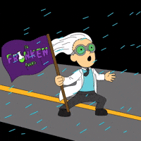 Power Rain GIF by 3dFrankenPunks