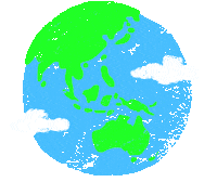 World Earth Sticker