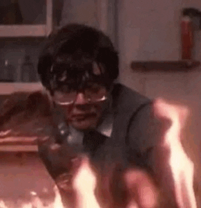 slaughter high 1986 hot coffee GIF by absurdnoise