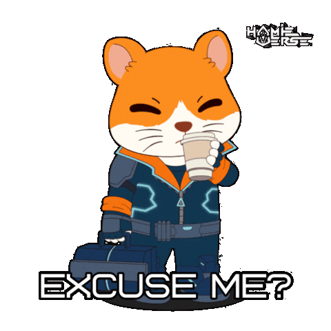No Way Wtf Sticker by Hamieverse