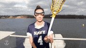 Womens Lacrosse Go Navy GIF by Navy Athletics