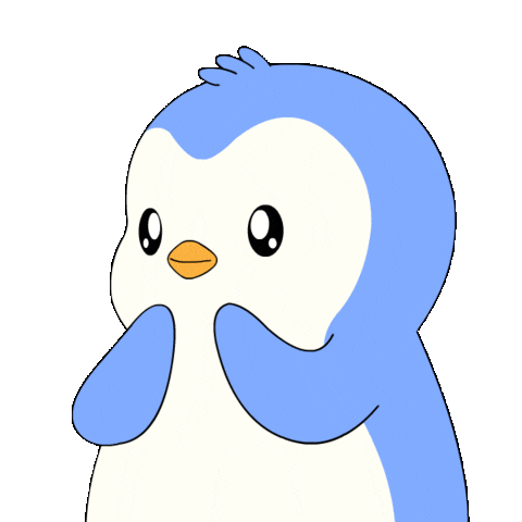 Good News Wow Sticker by Pudgy Penguins