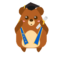 Graduation Grad Sticker by UCLA