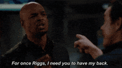 fox tv arguing GIF by Lethal Weapon