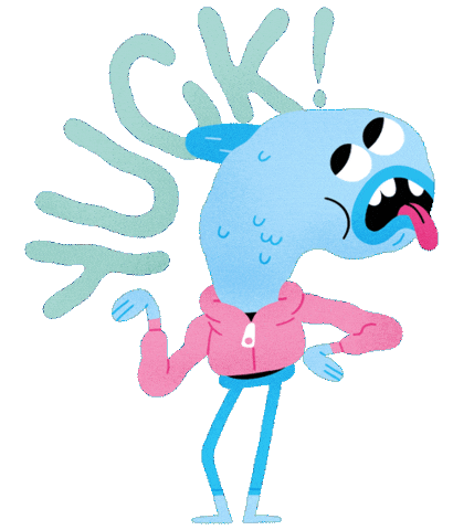 Hungry Fish Sticker