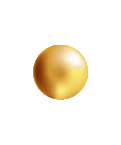 Gold Circle Sticker by Christian Gaertner