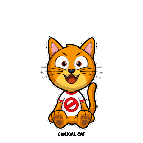 Happy Cat Sticker by VeeFriends