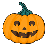 Trick Or Treat Halloween Sticker by Nora Fikse