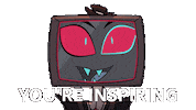 Amazon Studios Hazbin Hotel Sticker by Amazon Prime Video