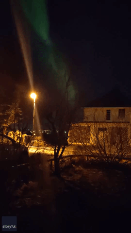 'What a Day': Northern Lights Glow Over Reykjavik After Multiple Earthquakes Shake City