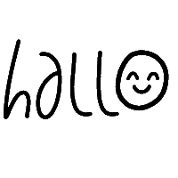 Hallo Sticker by Heldenglück