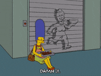 damn it marge simpson GIF