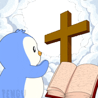 Pray Good Friday GIF by Pudgy Penguins