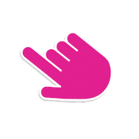 Pinkhand Sticker by Campbell Creative