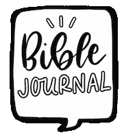 vivilarenas church faith bible journal Sticker