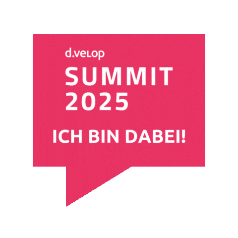 Summit Dabei Sticker by d.velop
