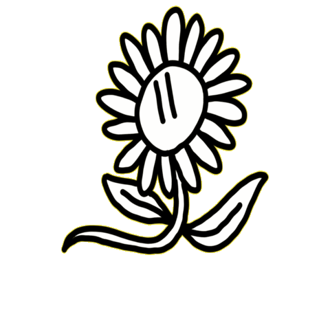 Spring Doodle Sticker by Dan Flow Art