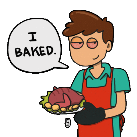 Smoke Up Sticker by Awkwerrrd