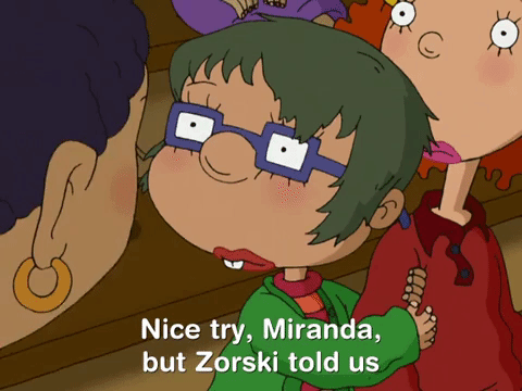 as told by ginger nicksplat GIF