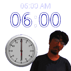 6 Am Sticker