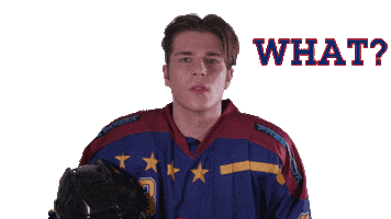 Ice Hockey What Sticker by Zero Chill