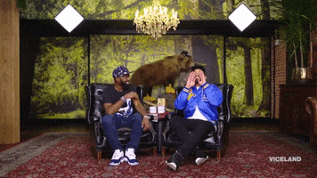 yell shout out GIF by Desus & Mero