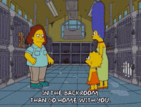 marge simpson lisa worried GIF