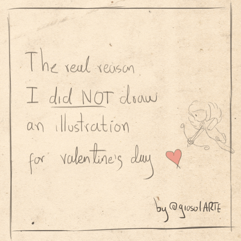 #giosolarte #illustration #animated #valentine GIF by giosolARTE