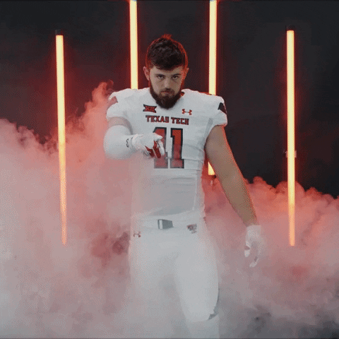 College Football Sport GIF by Texas Tech Football