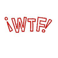 Wtf Sticker