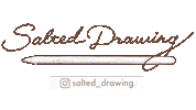 Salted Drawing Sticker