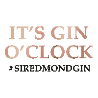 siredmondgin cocktail gin flamingo gin tonic Sticker