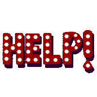 Help Me Please Sticker by Florens Debora